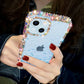 Luxury Diamond Glitter Case For iPhone 13 12 11 14 15 16 Pro Max X Xr Xs 8 7 16 Plus Bling Transparent Shockproof Soft TPU Cover