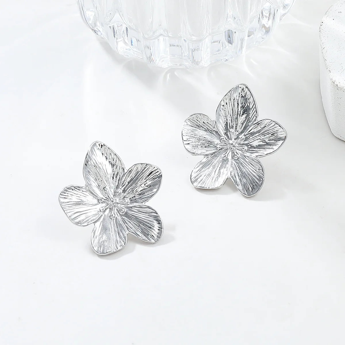 Aretes de flores