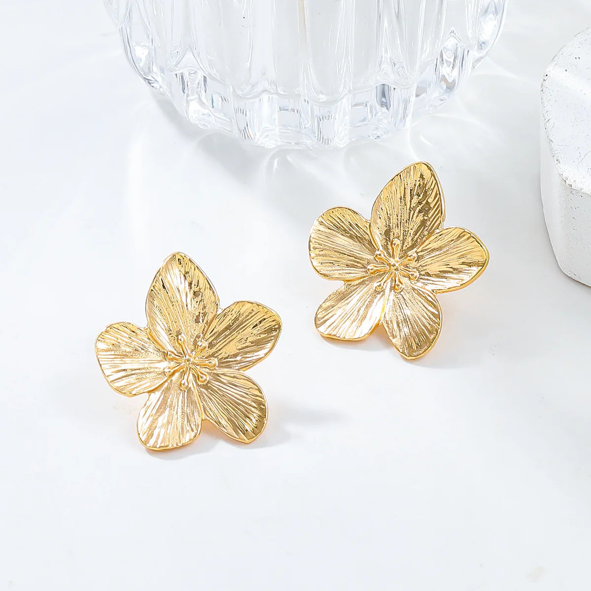 Aretes de flores